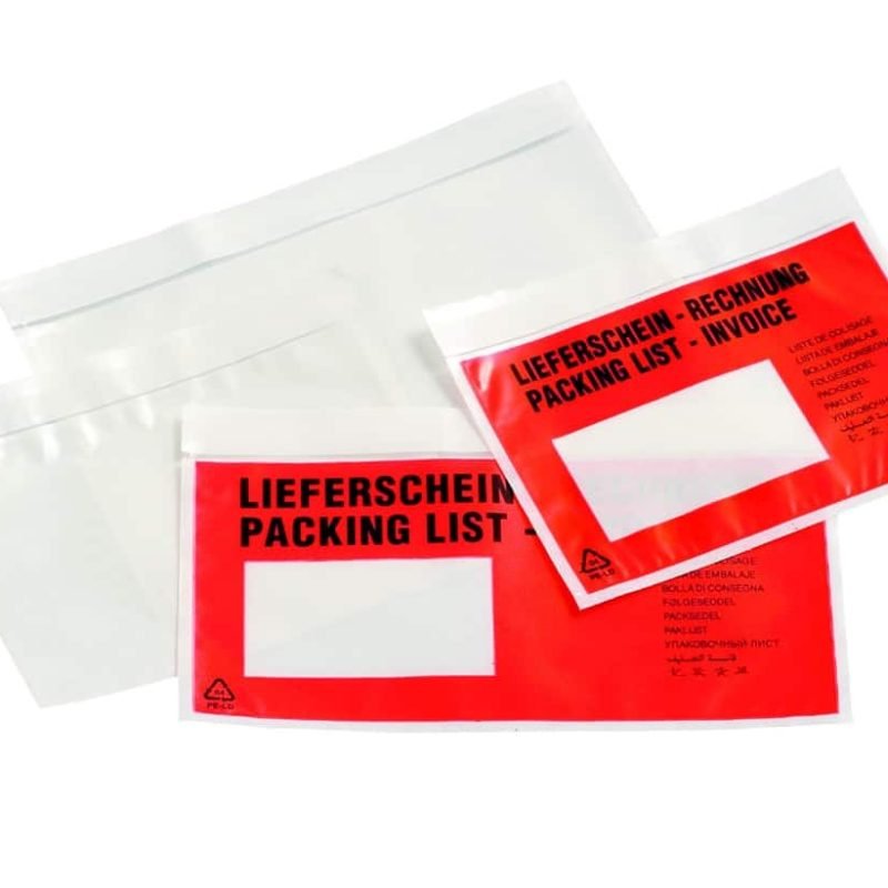 Lieferschein Dokumenttaschen