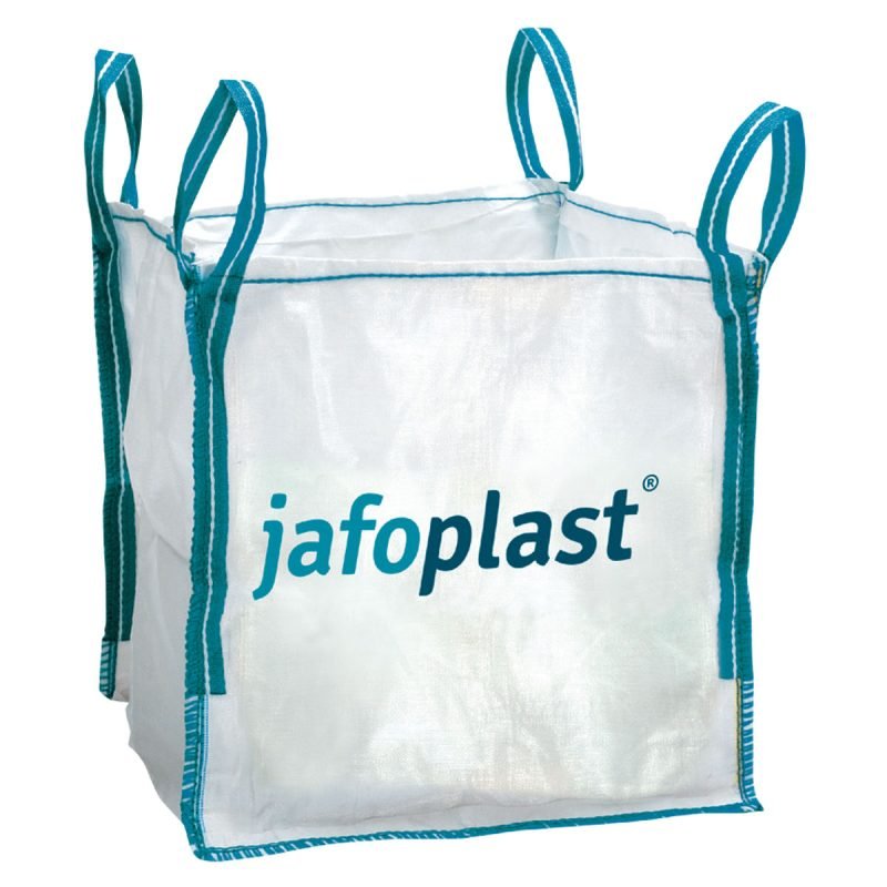 jafo Big Bag unbeschichteter Schüttgutsack 90x90x90 cm freigestellt auf weißem Hintergrund