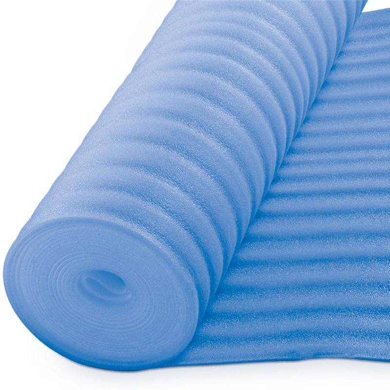 jafo cell-td bauschaum rolle teilweise ausgerollt auf weißem hintergrund