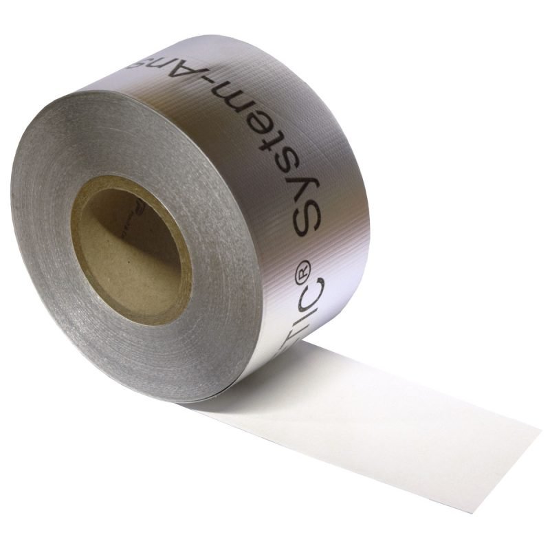 jafo-HERMETIC® SAS Systemanschlussstreifen – freigestellte, teilweise abgerollte Rolle