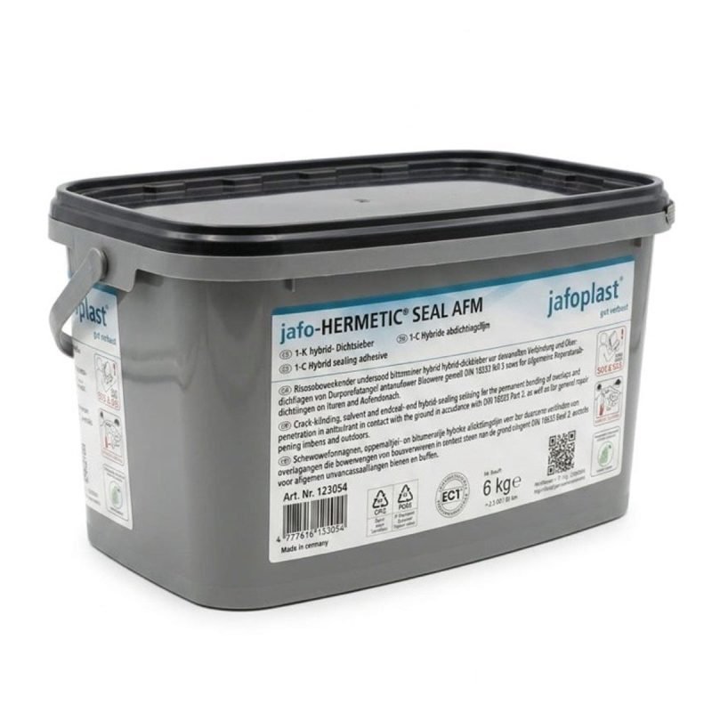 jafo-hermetic seal afm spezialkleber eimer freigestellt auf weißem hintergrund