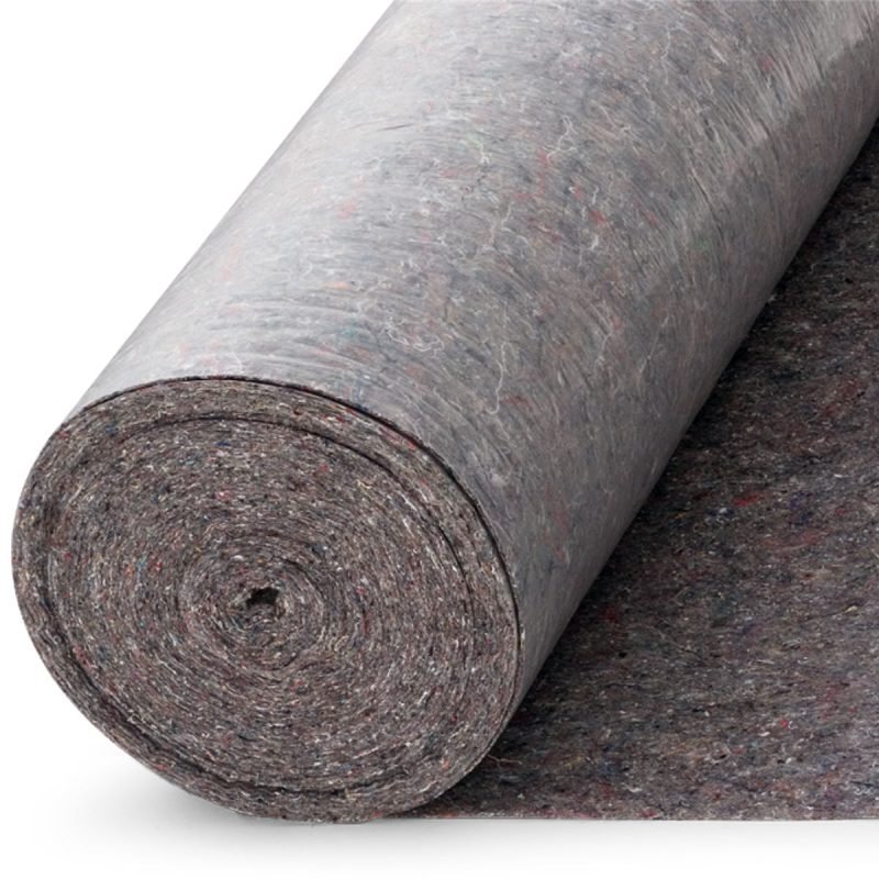 rolle jafo mav malerabdeckvlies leicht abgerollt auf weißem hintergrund