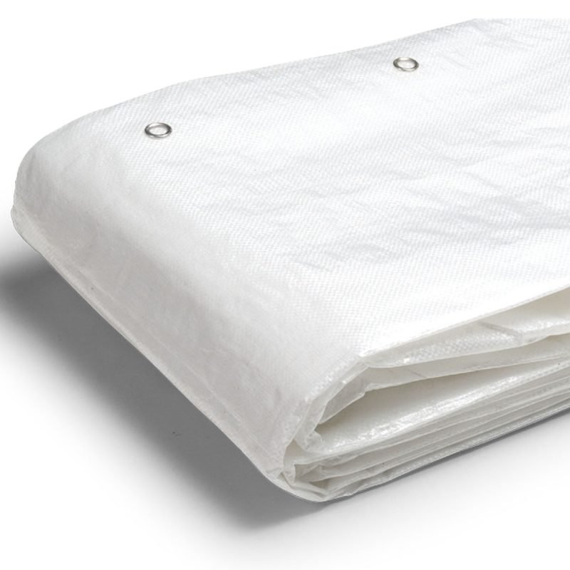 jafo TEX-S PE-Gewebeplane transparent freigestellt auf weißem Hintergrund