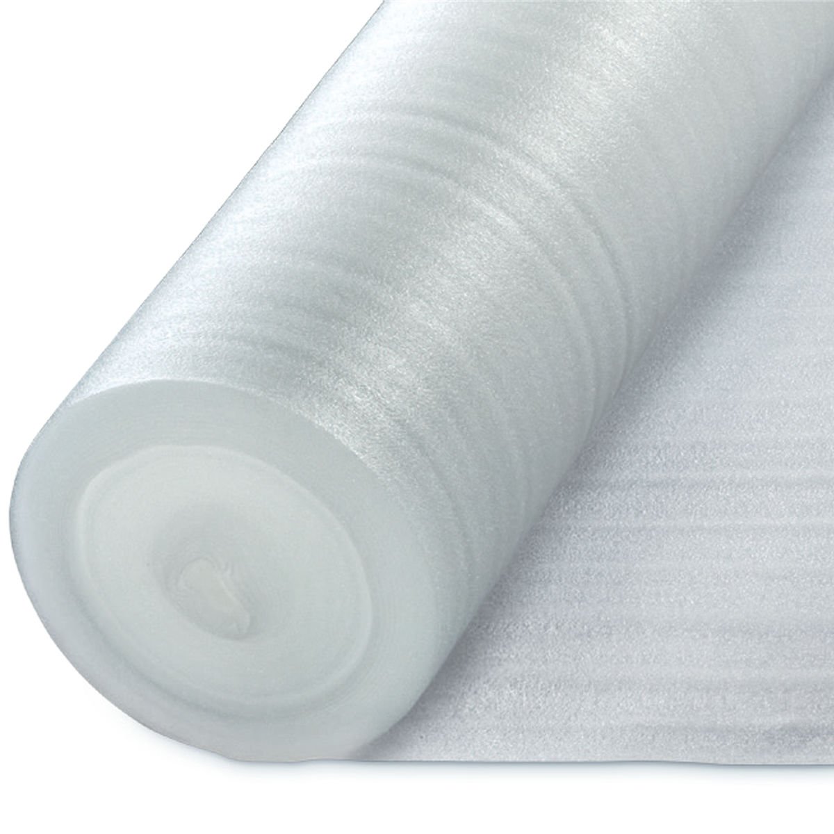 jafo cell-p parkettunterlage rolle aus pe-schaum auf weißem hintergrund