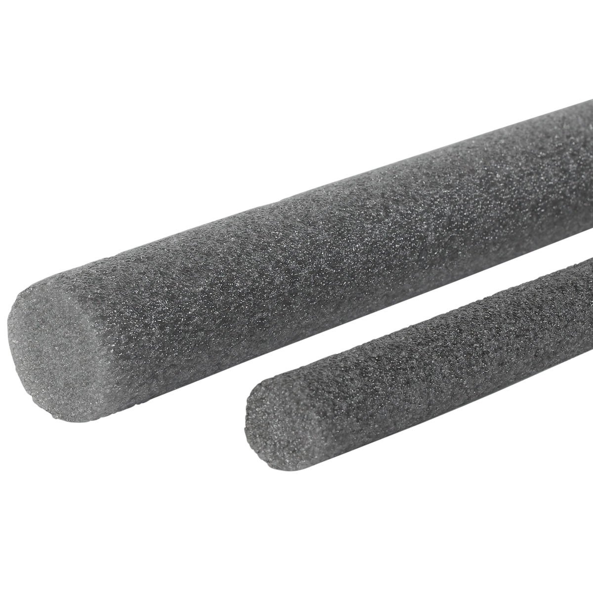 jafo-HERMETIC® WU Fugendicht PE Rundschnur – zwei freigestellte Rundschnüre mit 25 mm und 40 mm Durchmesser