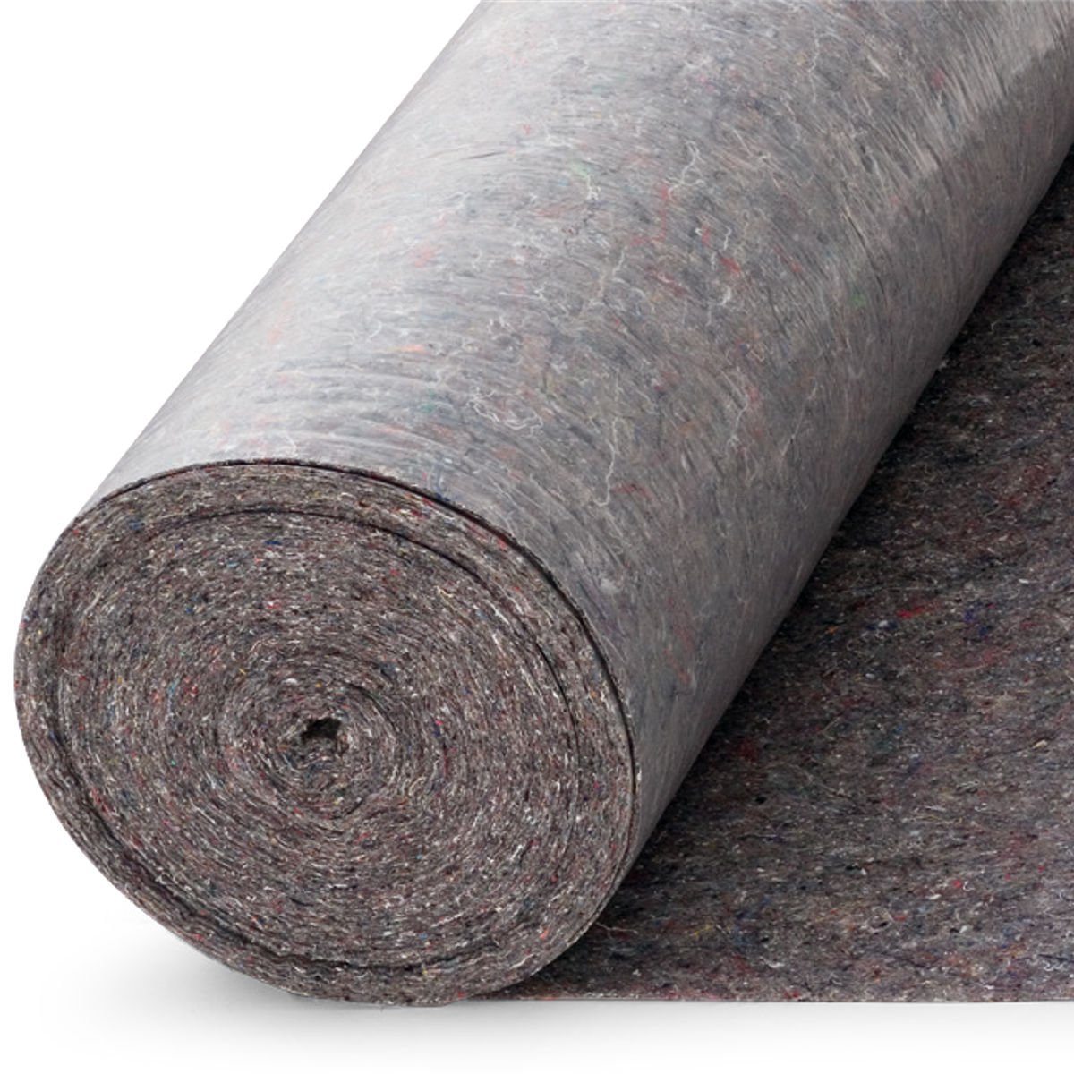 rolle jafo mav malerabdeckvlies leicht abgerollt auf weißem hintergrund