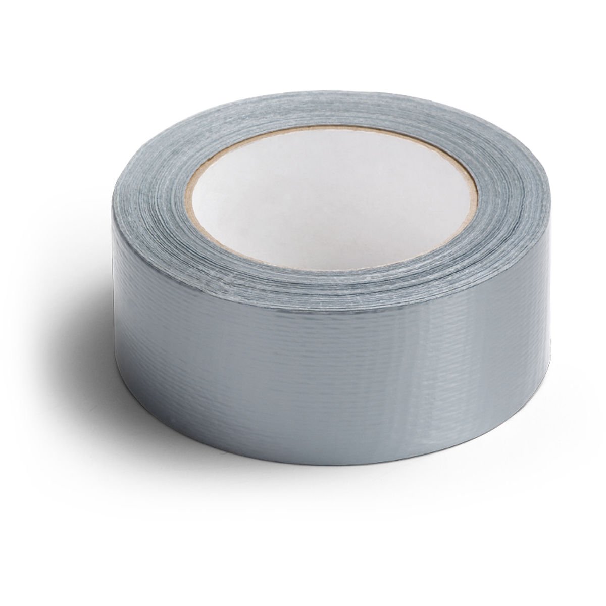 rolle jafo steinband gewebeklebeband silbergrau freigestellt auf weißem hintergrund